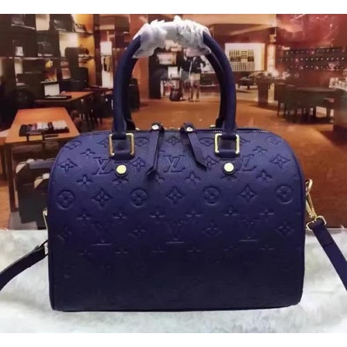 Geanta Louis Vuitton Monogram Empreinte Speedy 30 M40762 Royal