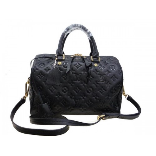 Louis Vuitton Monogram Empreinte Speedy 30 M40762 Negru