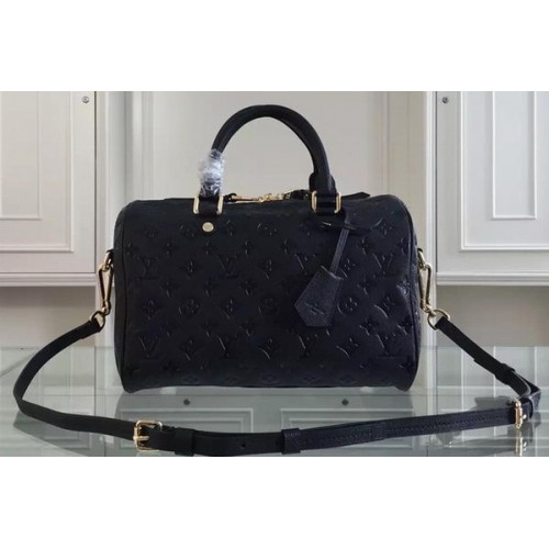 Geanta de umar Louis Vuitton Monogram Empreinte Speedy 30 M91330 Negru