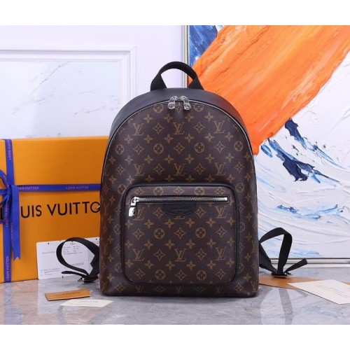 Rucsac Louis Vuitton Monogram Macassar din pânză acoperită cu monogramă JOSH M45349