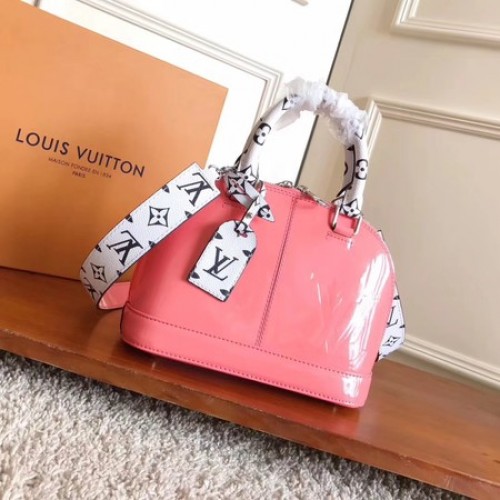 Louis Vuitton Monogram Vernis ALMA BB M54704 Roz