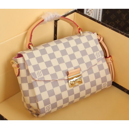 Geantă Croisette din pânză Louis Vuitton N41581 Damier Azur