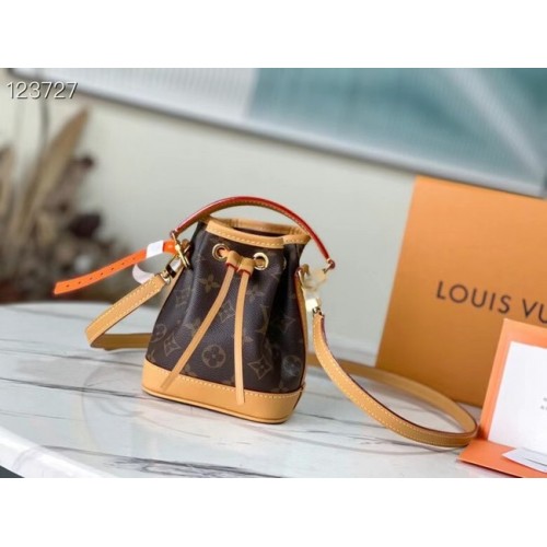 Louis Vuitton NANO NOE pânză acoperită cu monogramă M81266