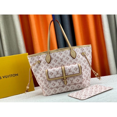 Geantă Louis Vuitton NEVERFULL MM M20921 Alb