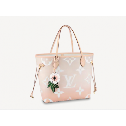 Geantă Louis Vuitton NEVERFULL MM M45679 Gri Brume