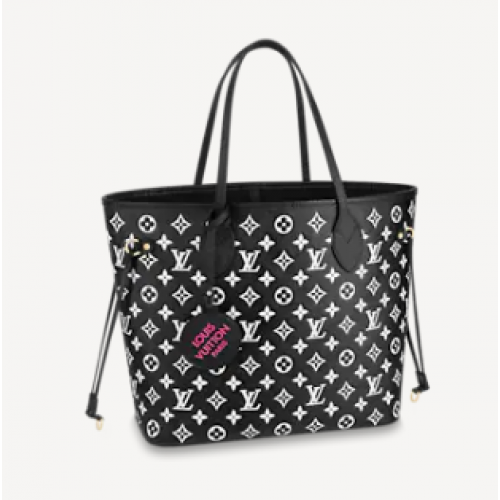 Geantă Louis Vuitton NEVERFULL MM M46103 Negru