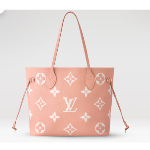 Geantă Louis Vuitton NEVERFULL MM M46329 Trianon Pink