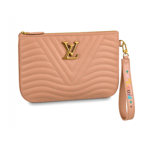 Louis Vuitton NEW WAVE Pochette cu fermoar M67500 Noisette
