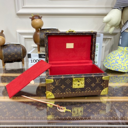 Louis Vuitton CUTIȚĂ BIJUTERII NICE M20292 roșie