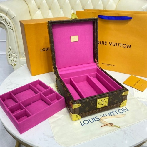 Louis Vuitton CUTIȚĂ PENTRU BIJUTERII FRUMOASĂ M44185 Orchidee Purple