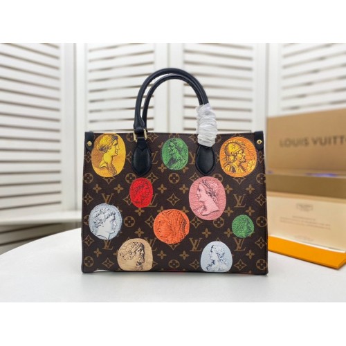 Monedă Louis Vuitton ONTHEGO Monogram Cameo MM M59245