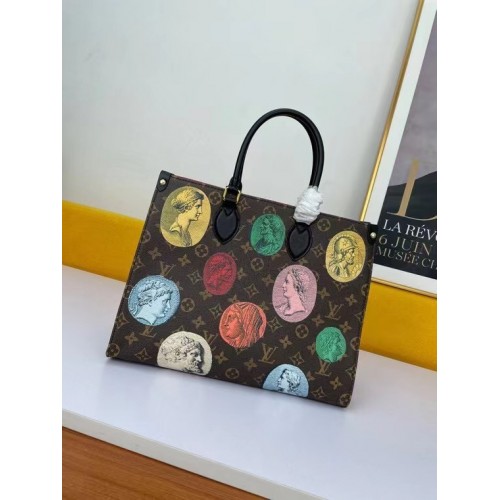 Geantă Louis Vuitton ONTHEGO Monogram Cameo pânză imprimată MM M59245