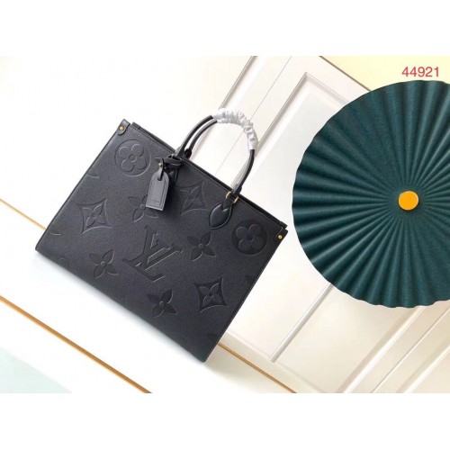 Geantă Louis Vuitton ONTHEGO Original din piele M44576 Negru