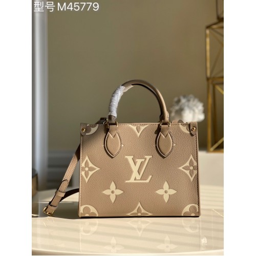 Louis Vuitton ONTHEGO Original Leather PM M45779 Gri