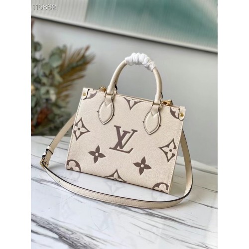 Louis Vuitton ONTHEGO PM - EXCLUSIV ONLINE M45654 crem