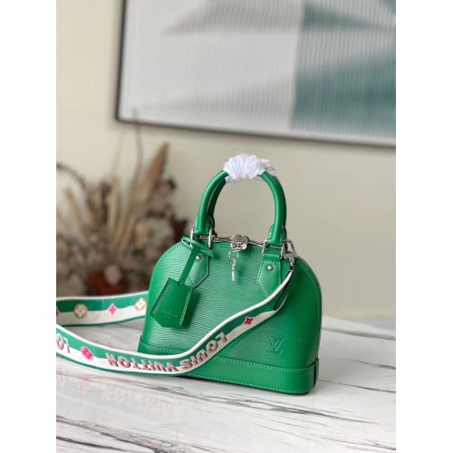 Geantă Louis Vuitton Original Epi Leather ALMA ALMA BB M59357 Verde
