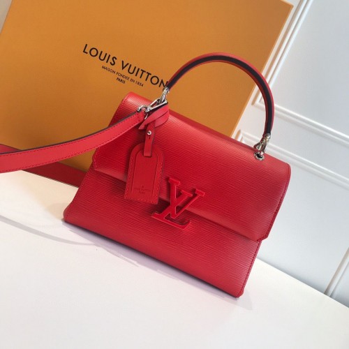 Geantă Louis Vuitton Original Epi Leather Grenelle mică M53694 Roșie
