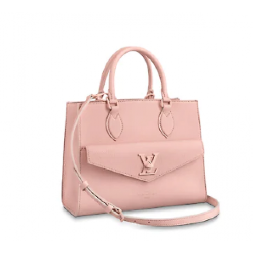 Louis Vuitton Geantă LOCKME TOTE Originală M55845 roz