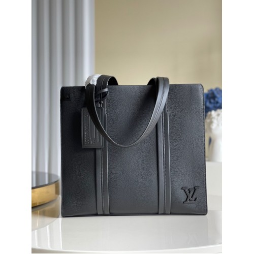 Geantă Louis Vuitton Original din piele Aerogram M57308 Negru