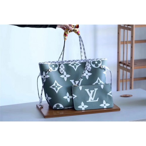Louis Vuitton Original Monogram Canvas NEVERFULL M41177 verde