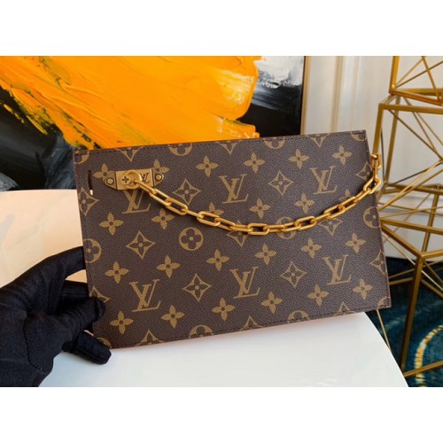 Geantă de mână Louis Vuitton Original Monogram Canvas cu fermoar M44388