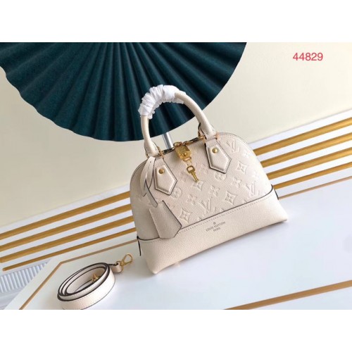 Louis Vuitton Original Monogram Empreinte NEO ALMA BB M44866 alb