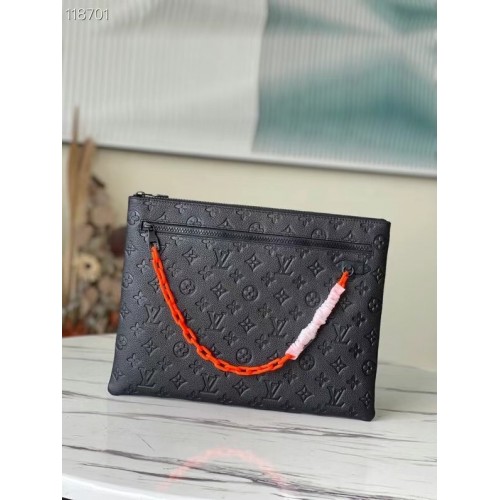 Husă Louis Vuitton Original Monogram Empreinte M67461 neagră