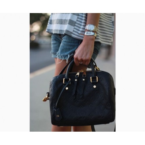 Louis Vuitton Original Monogram Empreinte SPEEDY 25 42405 negru