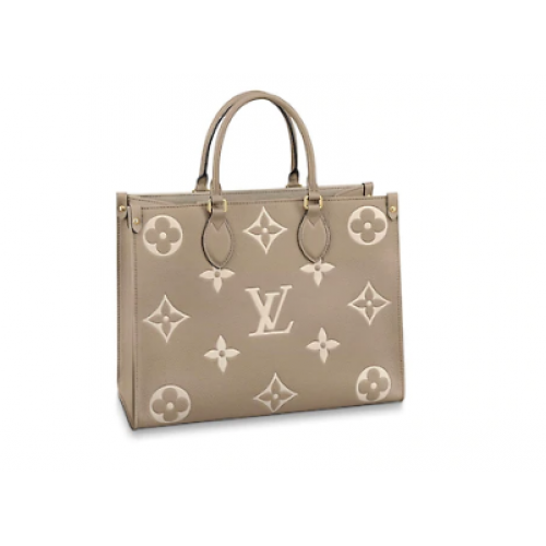 Geantă tote medie Louis Vuitton Original Onthego M45495 gri