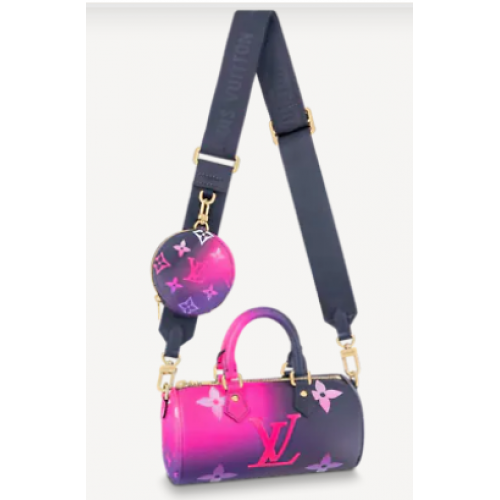 Geantă Louis Vuitton PAPILLON BB M59860 Midnight Fuchsia