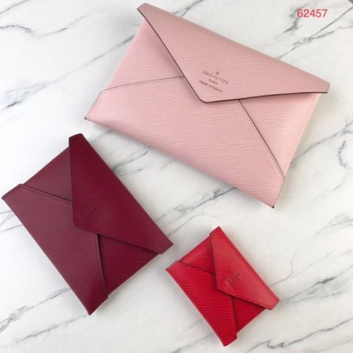 Louis Vuitton POCHETTE KIRIGAMI M64186 Trandafir Roșu Roz