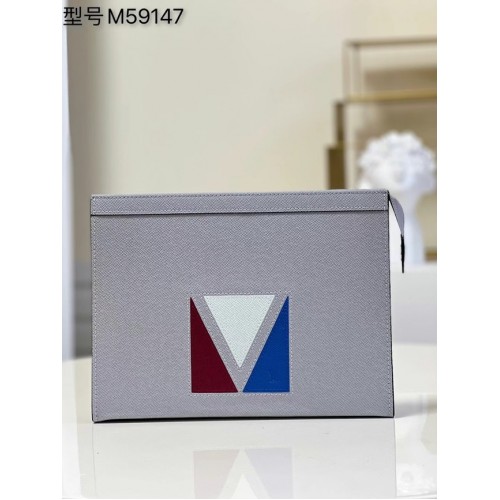 Louis Vuitton POCHETTE VOYAGE M59147 gri