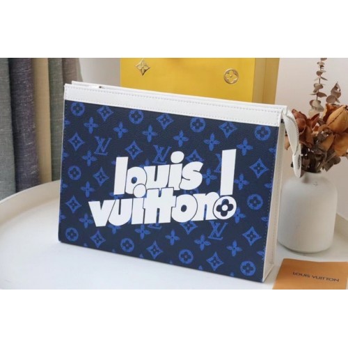 Louis Vuitton MM Geantă de călătorie M61692 Albastră