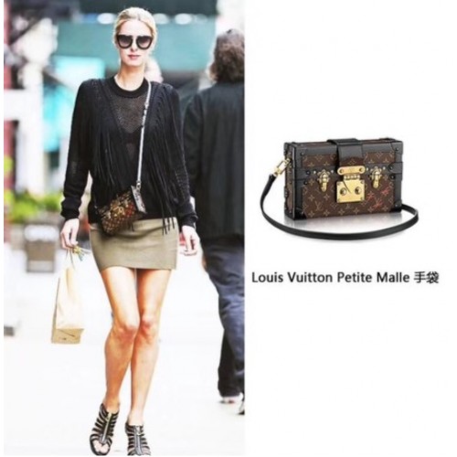 Geantă Louis Vuitton Petite Malle Monogram Canvas M40273
