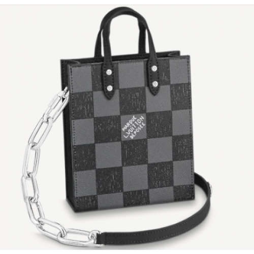 Louis Vuitton SAC PLAT XS N60479 negru