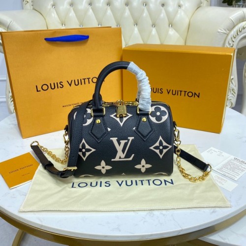 Louis Vuitton SPEEDY BANDOULIERE 20 M58953 Negru și Bej