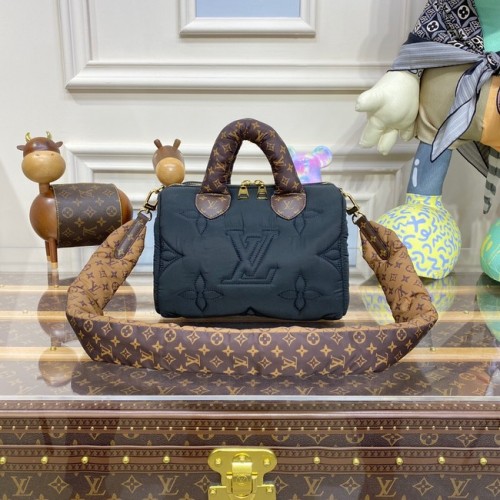 Louis Vuitton SPEEDY BANDOULIERE 25 M20973 negru