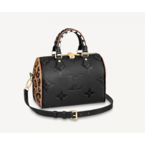 Louis Vuitton SPEEDY BANDOULIERE 25 M58524 negru