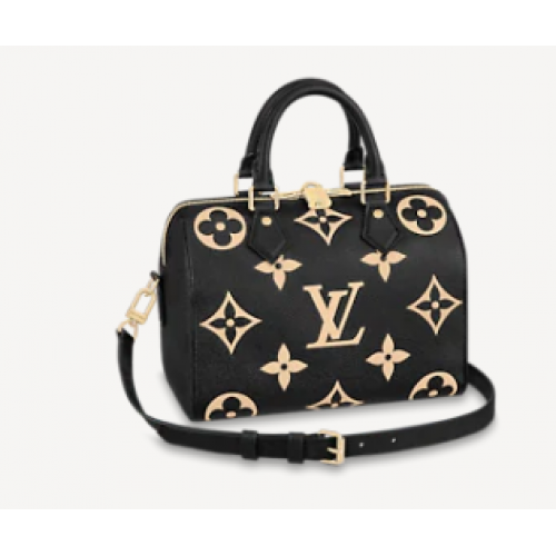 Louis Vuitton SPEEDY BANDOULIERE 25 M58947 negru