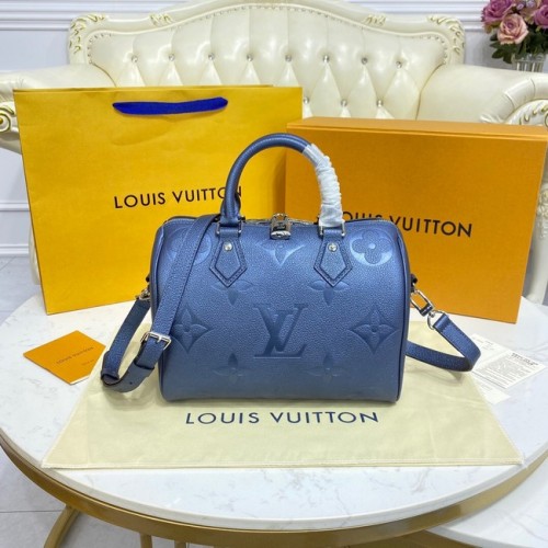 Louis Vuitton SPEEDY BANDOULIERE 25 M58947 albastru