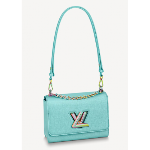 Geantă Louis Vuitton TWIST MM M20694 Albastră