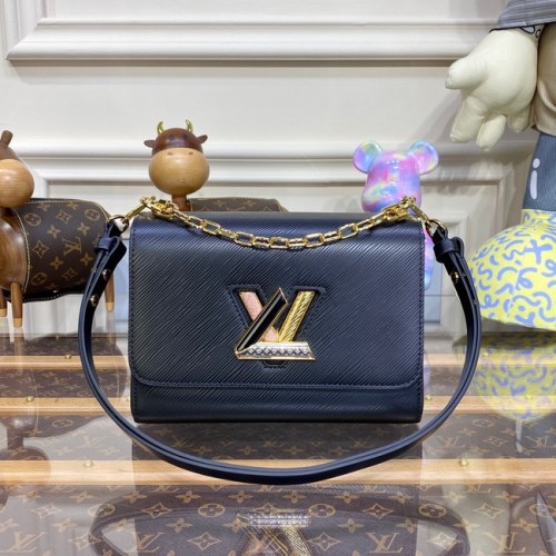 Geantă Louis Vuitton TWIST MM M50282 neagră
