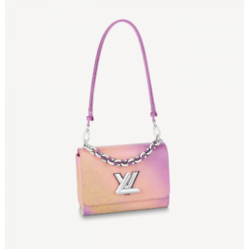 Geantă Louis Vuitton TWIST MM M59894 Gradient Orange