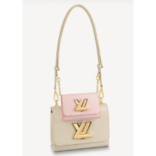 Louis Vuitton TWIST PM M59886 Taupe Maro Roz