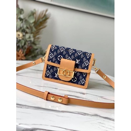 Geantă Louis Vuitton mini SINCE 1854 DAUPHINE M57394 albastră