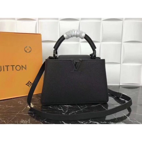 Genți Louis Vuitton originale elegante Capucines BB M94517 Negre