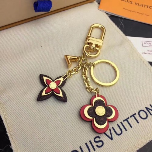 Louis vuitton Talisman și suport pentru chei cu flori înflorite M63084