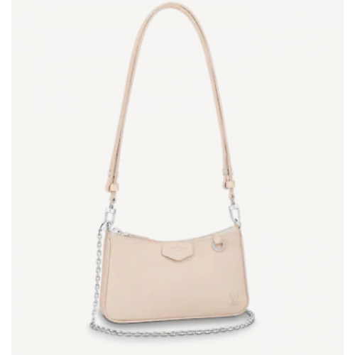 Curea Louis Vuitton Originală EASY POUCH ON M80479 Quartz Alb