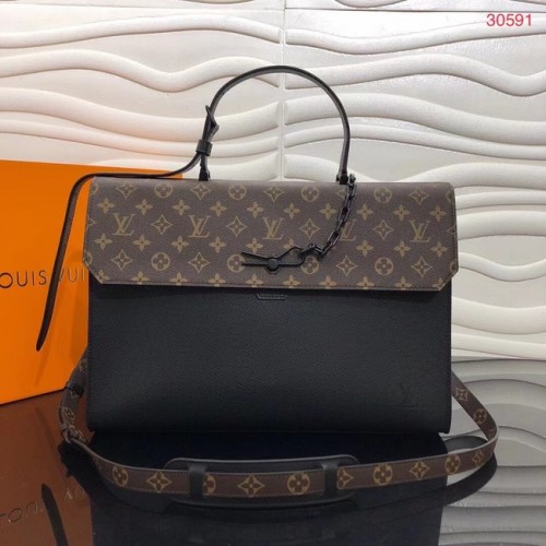 Servietă Louis vuitton ROBUSTO M30591 neagră