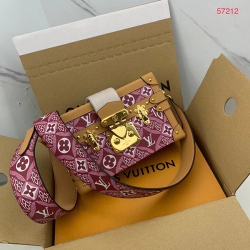 Louis vuitton DIN 1854 PETITE MALLE M57212 roșu